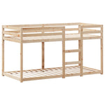 Stapelbedframe Zonder Matras Massief Grenenhout