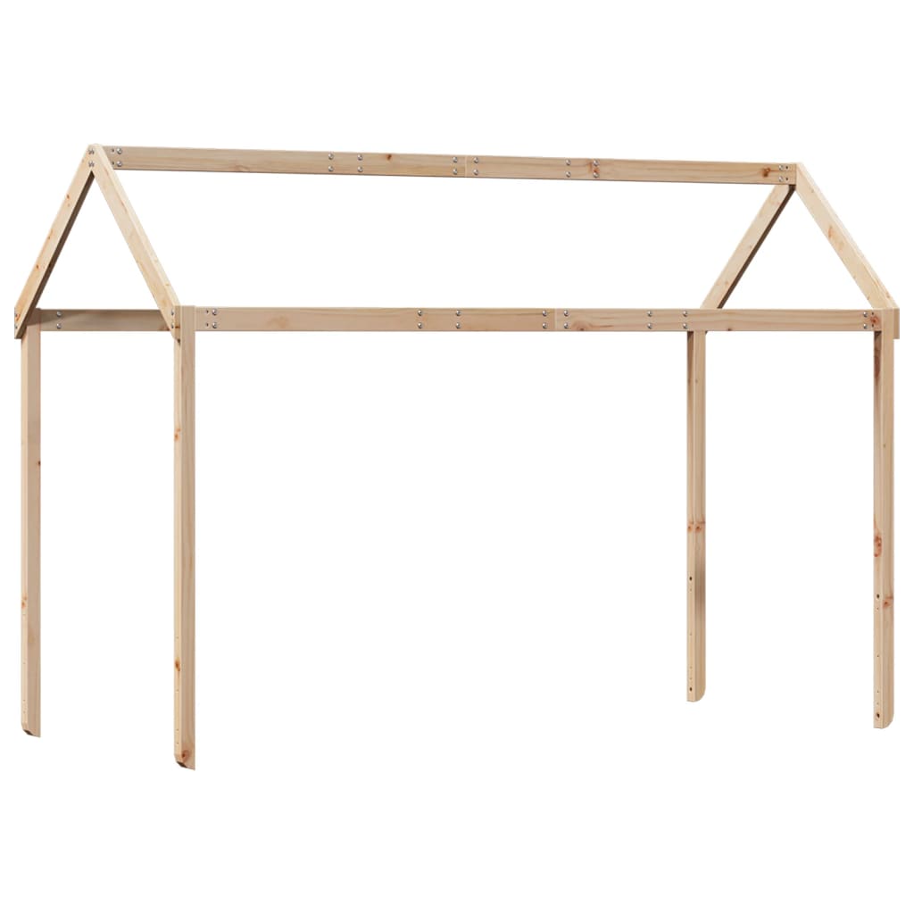 Stapelbedframe Zonder Matras Massief Grenenhout