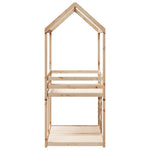 Stapelbedframe Zonder Matras Massief Grenenhout