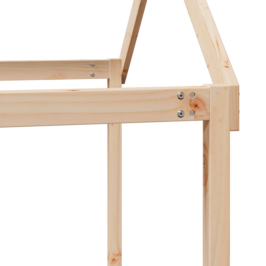 Stapelbedframe Zonder Matras Massief Grenenhout