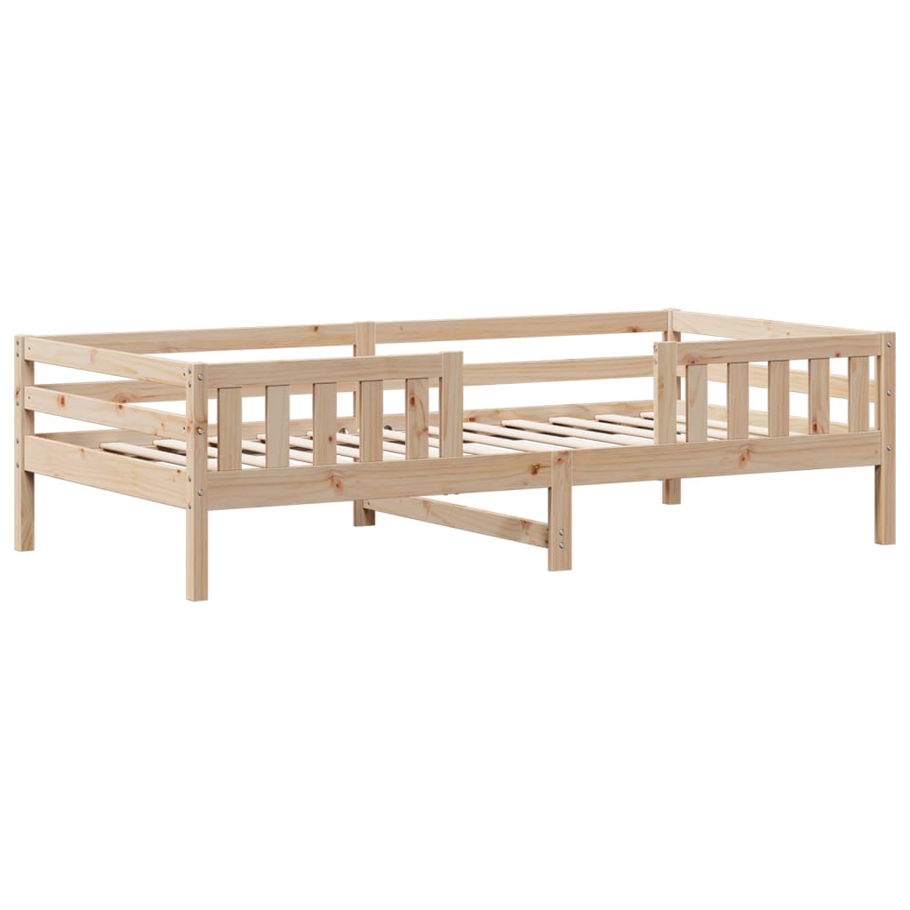 Bedframe Met Huisje Massief Grenenhout