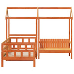 Kinderbedset Met Huisje Massief Grenenhout