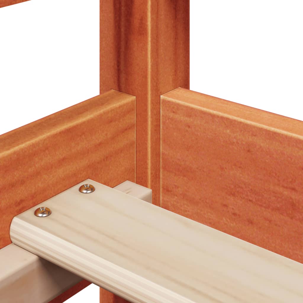 Kinderbedset Met Huisje Massief Grenenhout