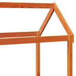 Kinderbedset Met Huisje Massief Grenenhout