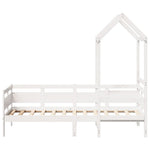 Slaapbank Met Bedhuis Massief Grenenhout