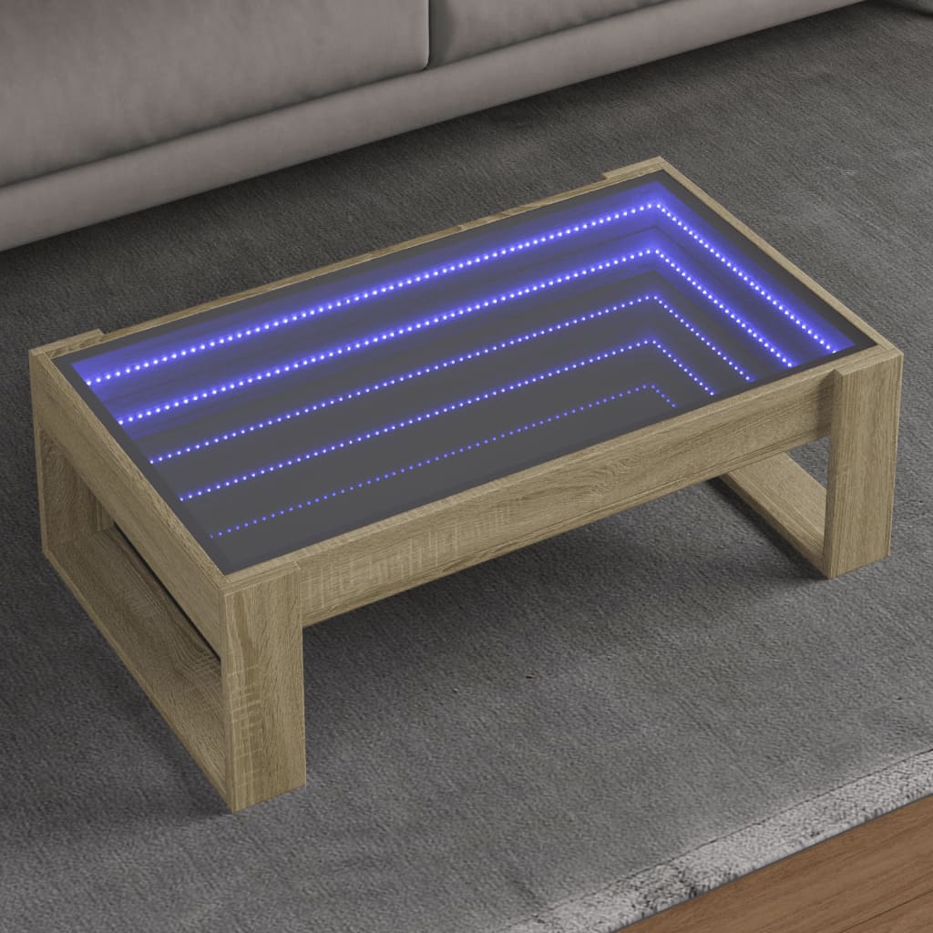 Salontafel Met Infinity Led