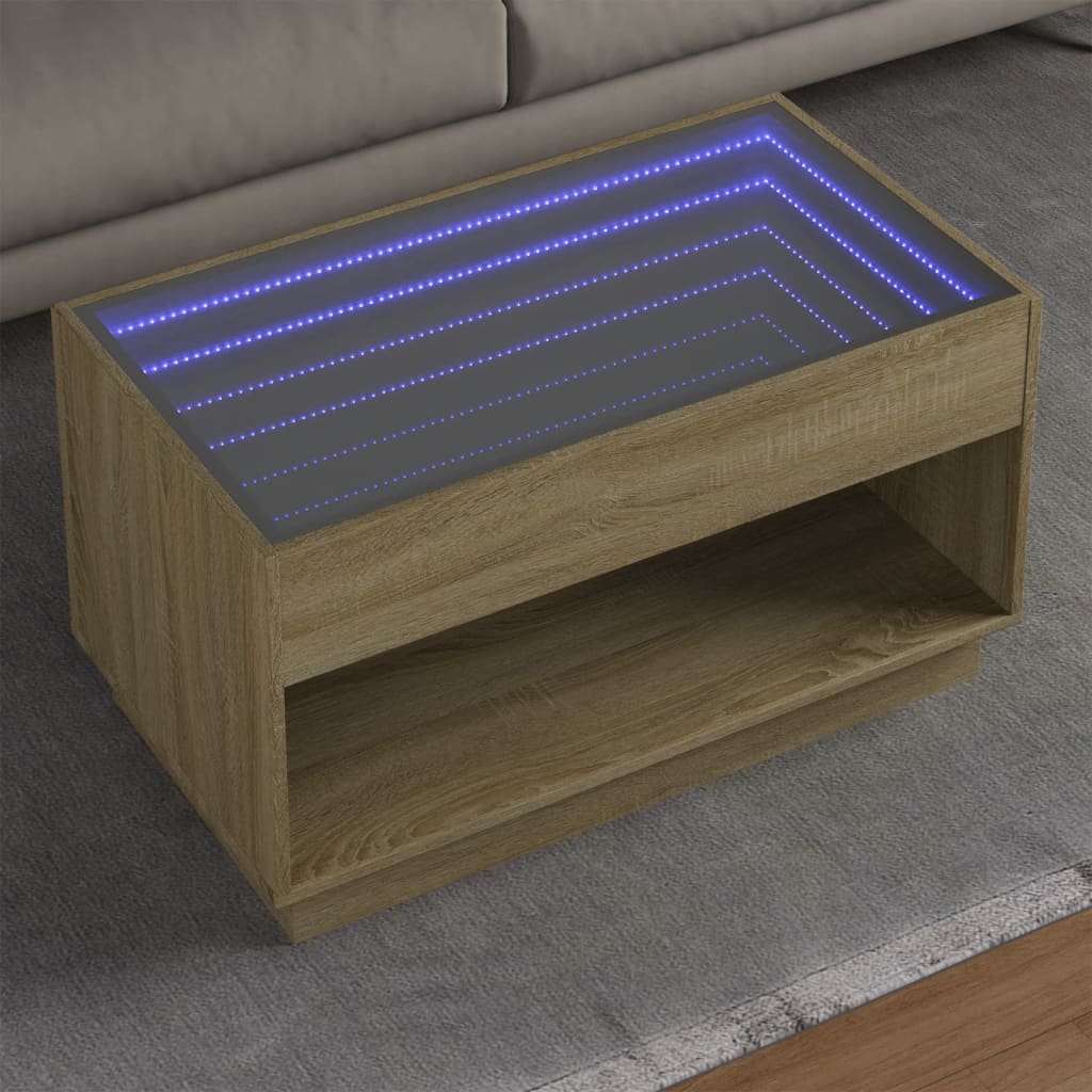 Salontafel Met Infinity Led