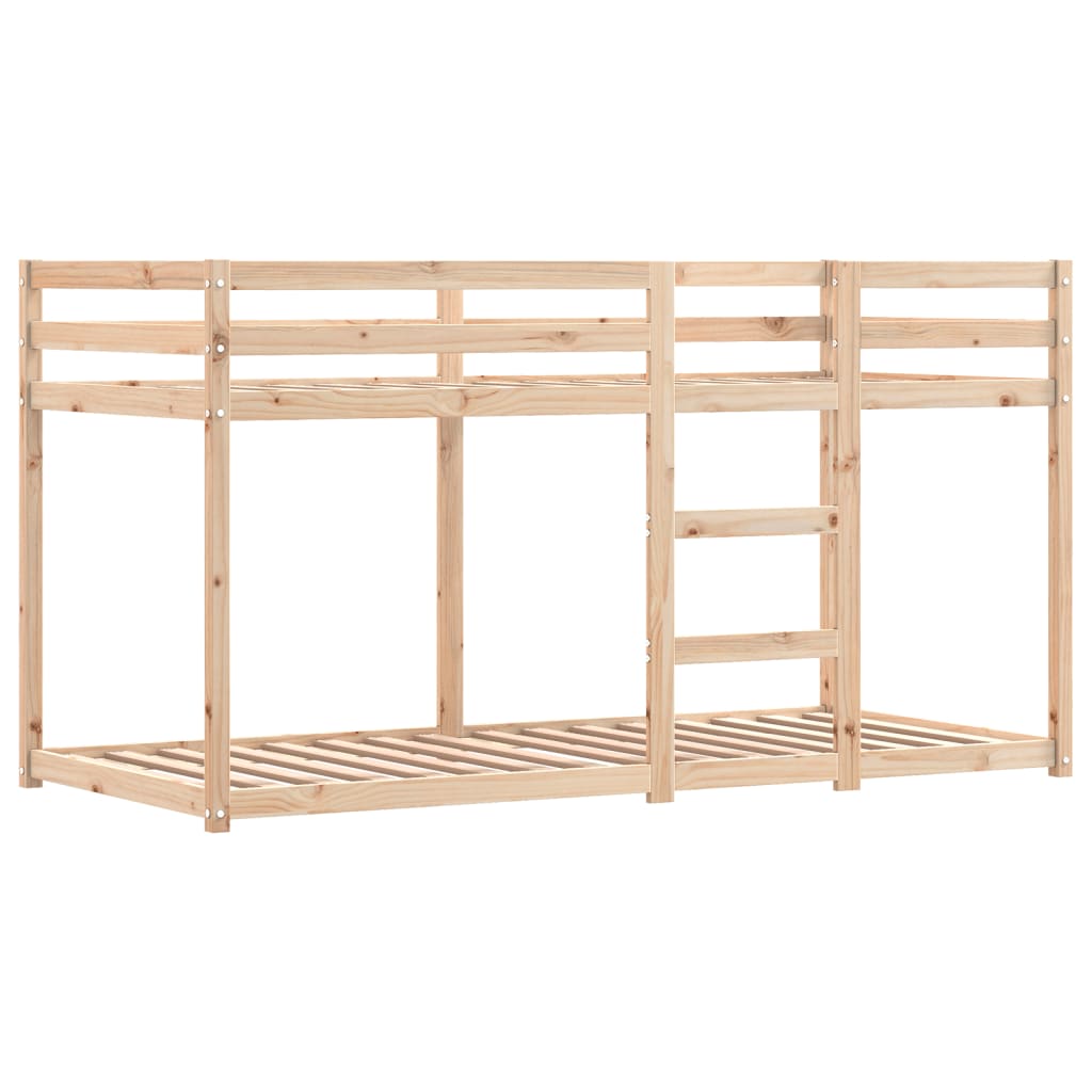 Stapelbed Met Gordijnen Grenenhout