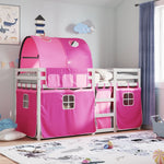 Stapelbed Met Gordijnen Grenenhout