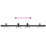 Ophangset Voor Schuifdeur 91 Cm Koolstofstaal
