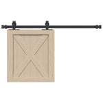Ophangset Voor Schuifdeur 91 Cm Koolstofstaal