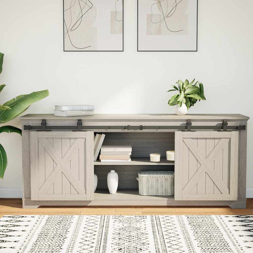 Ophangset Voor Schuifdeur 152 Cm Koolstofstaal