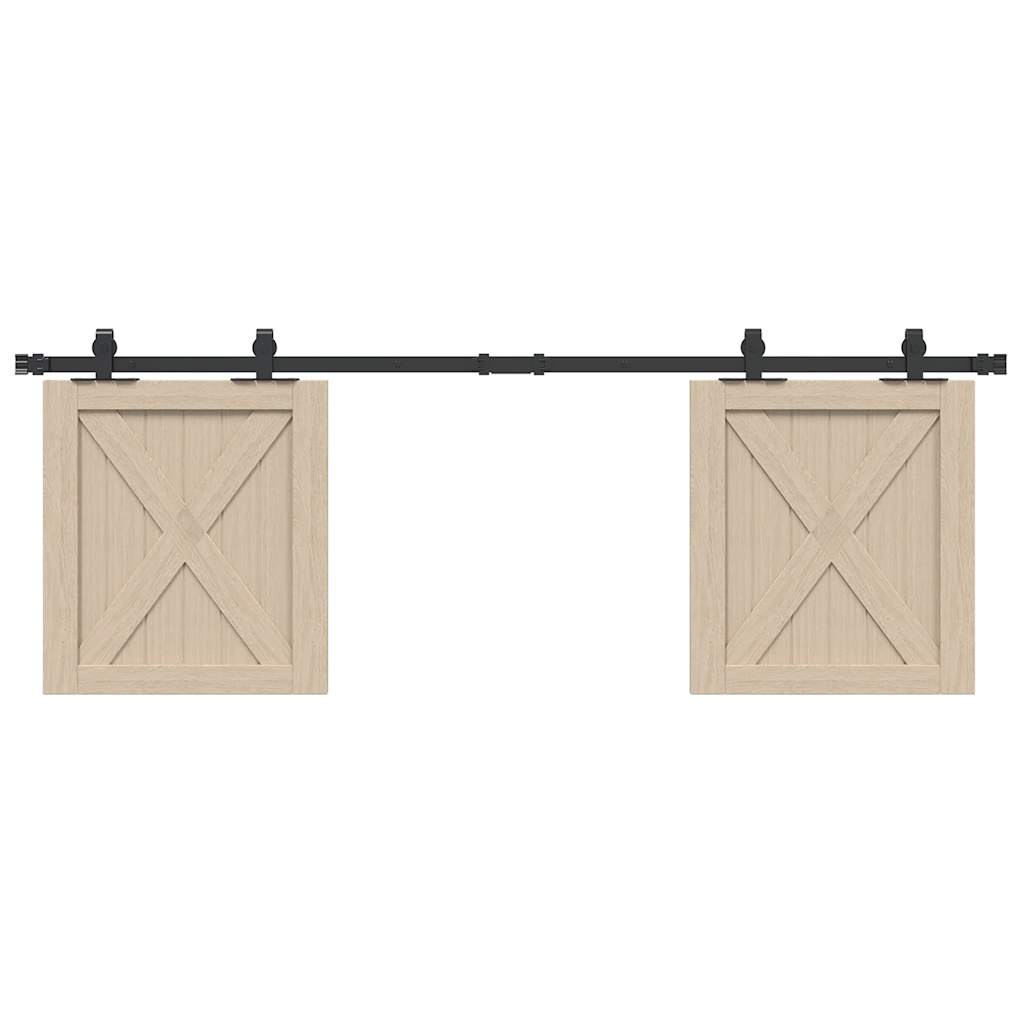 Ophangset Voor Schuifdeur 152 Cm Koolstofstaal