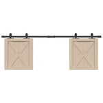 Ophangset Voor Schuifdeur 152 Cm Koolstofstaal