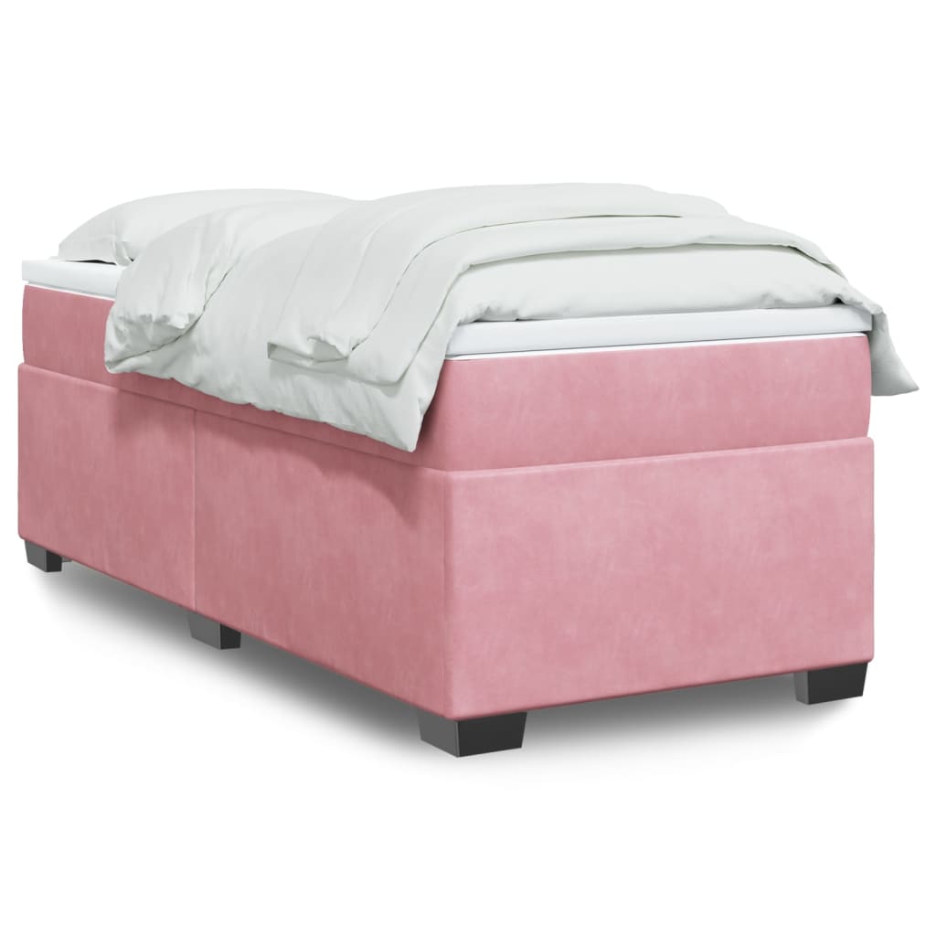 Boxspring Met Matras Fluweel