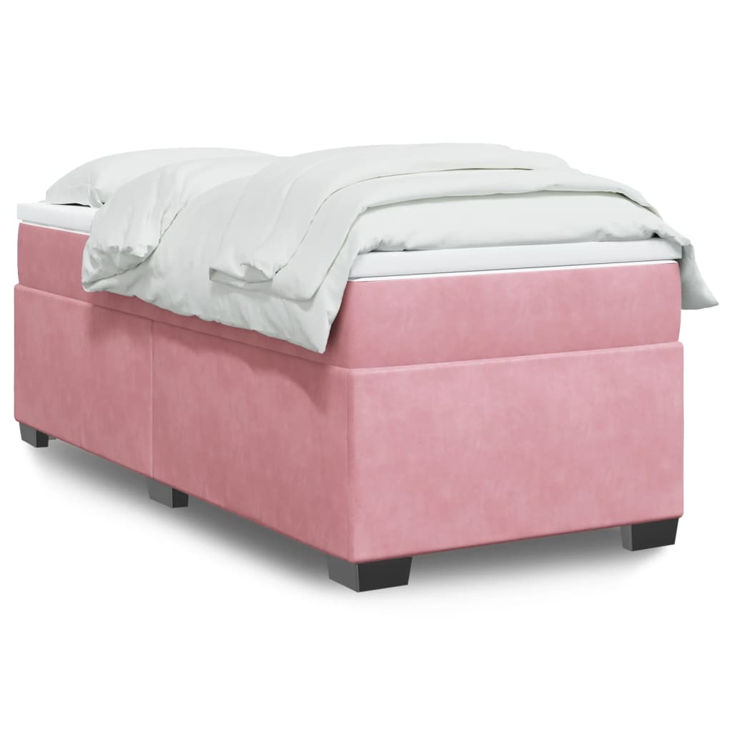 Boxspring Met Matras Fluweel