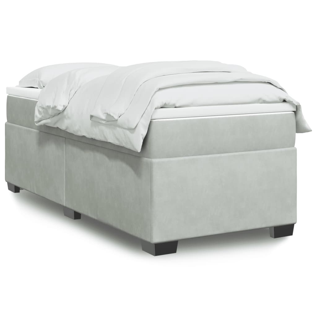 Boxspring Met Matras Fluweel
