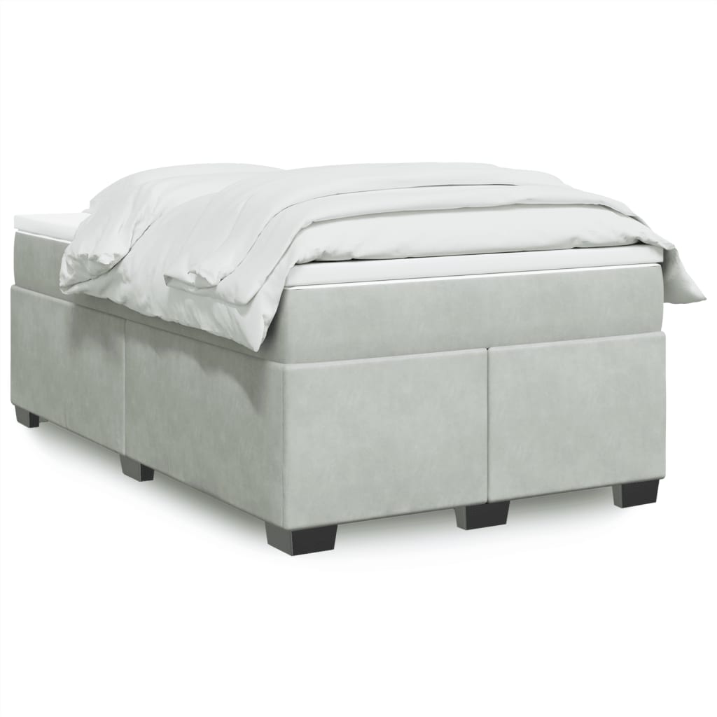 Boxspring Met Matras Fluweel