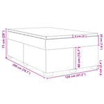 Boxspring Met Matras Fluweel