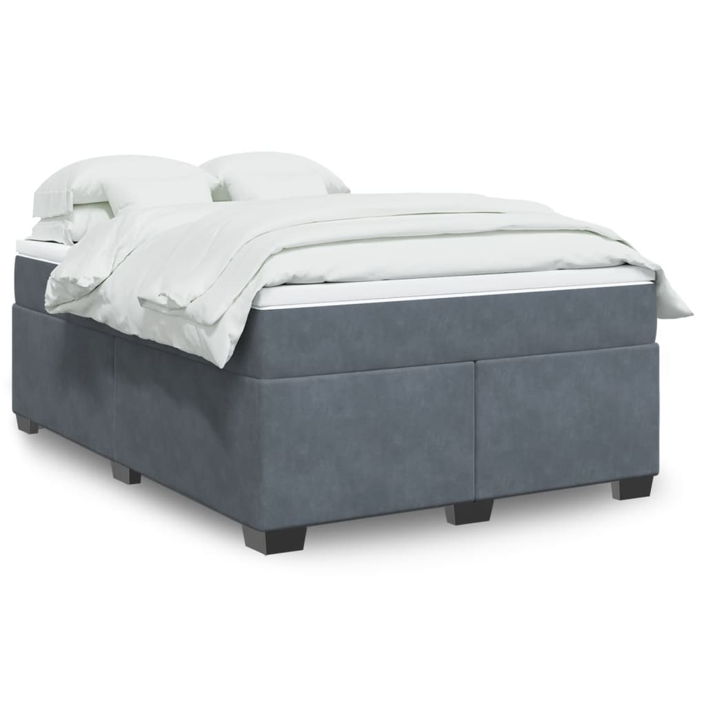 Boxspring Met Matras Fluweel