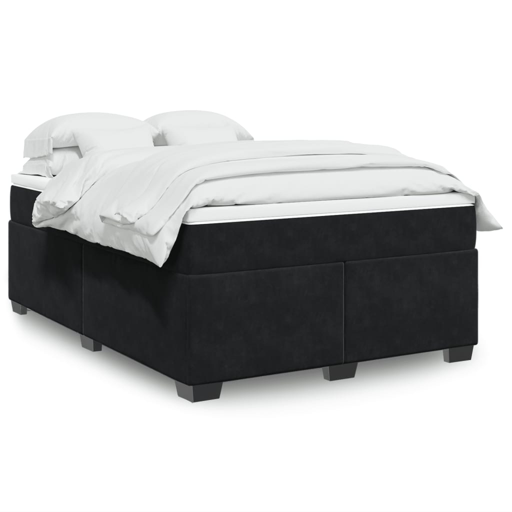 Boxspring Met Matras Fluweel