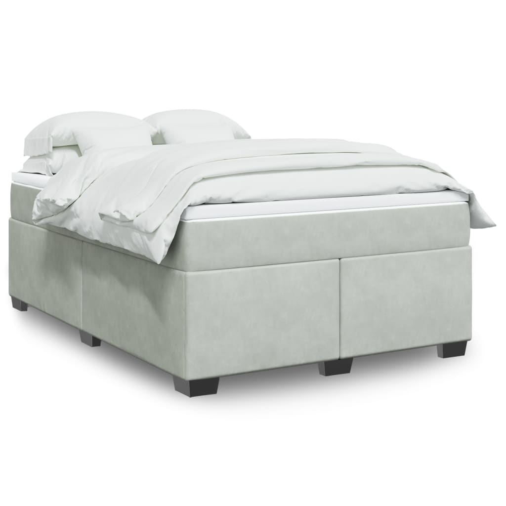 Boxspring Met Matras Fluweel