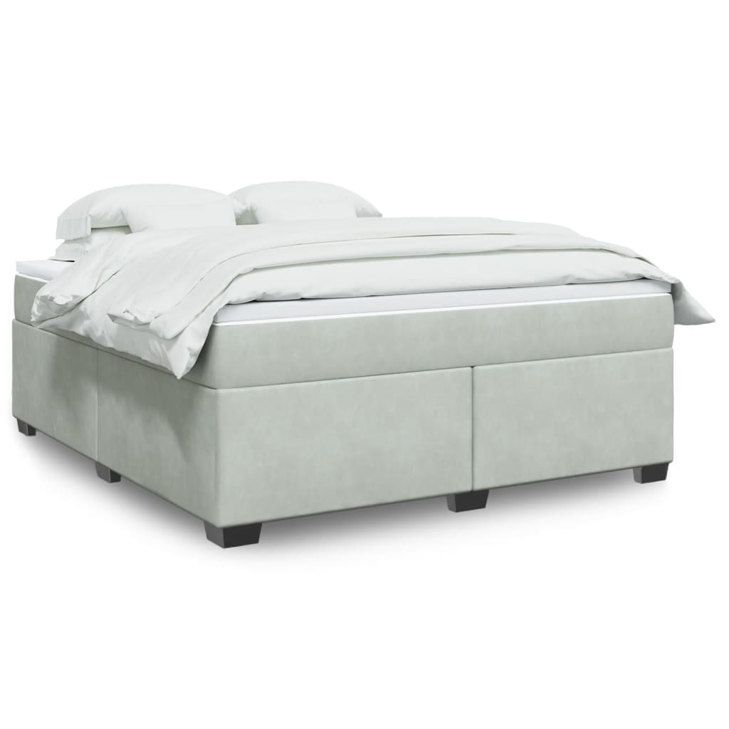 Boxspring Met Matras Fluweel