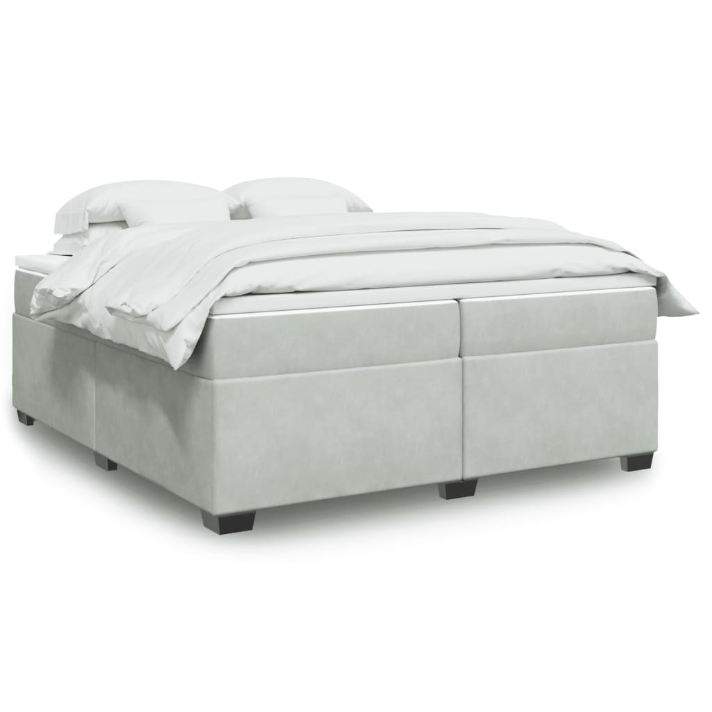 Boxspring Met Matras Fluweel