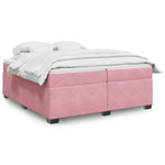 Boxspring Met Matras Fluweel