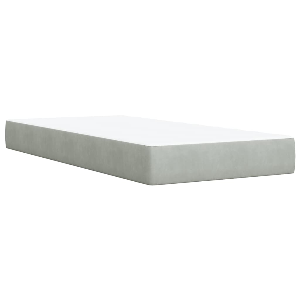 Boxspring Met Matras Fluweel
