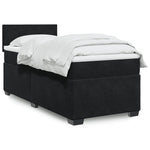 Boxspring Met Matras Fluweel