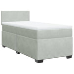 Boxspring Met Matras Fluweel