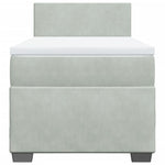 Boxspring Met Matras Fluweel