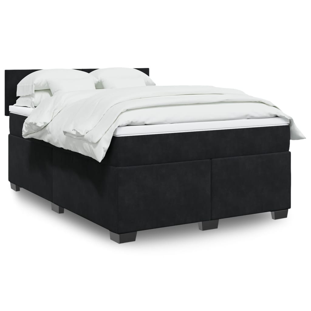 Boxspring Met Matras Fluweel