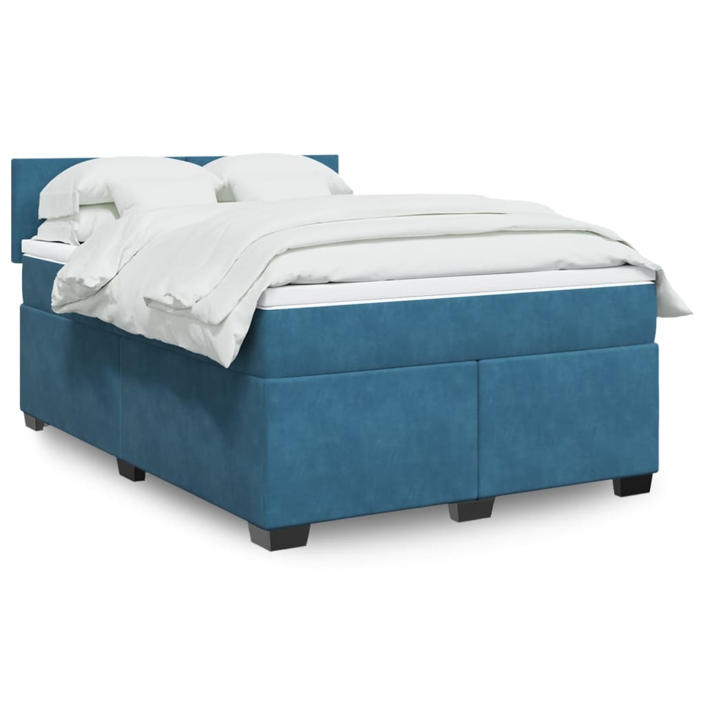 Boxspring Met Matras Fluweel