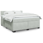 Boxspring Met Matras Fluweel