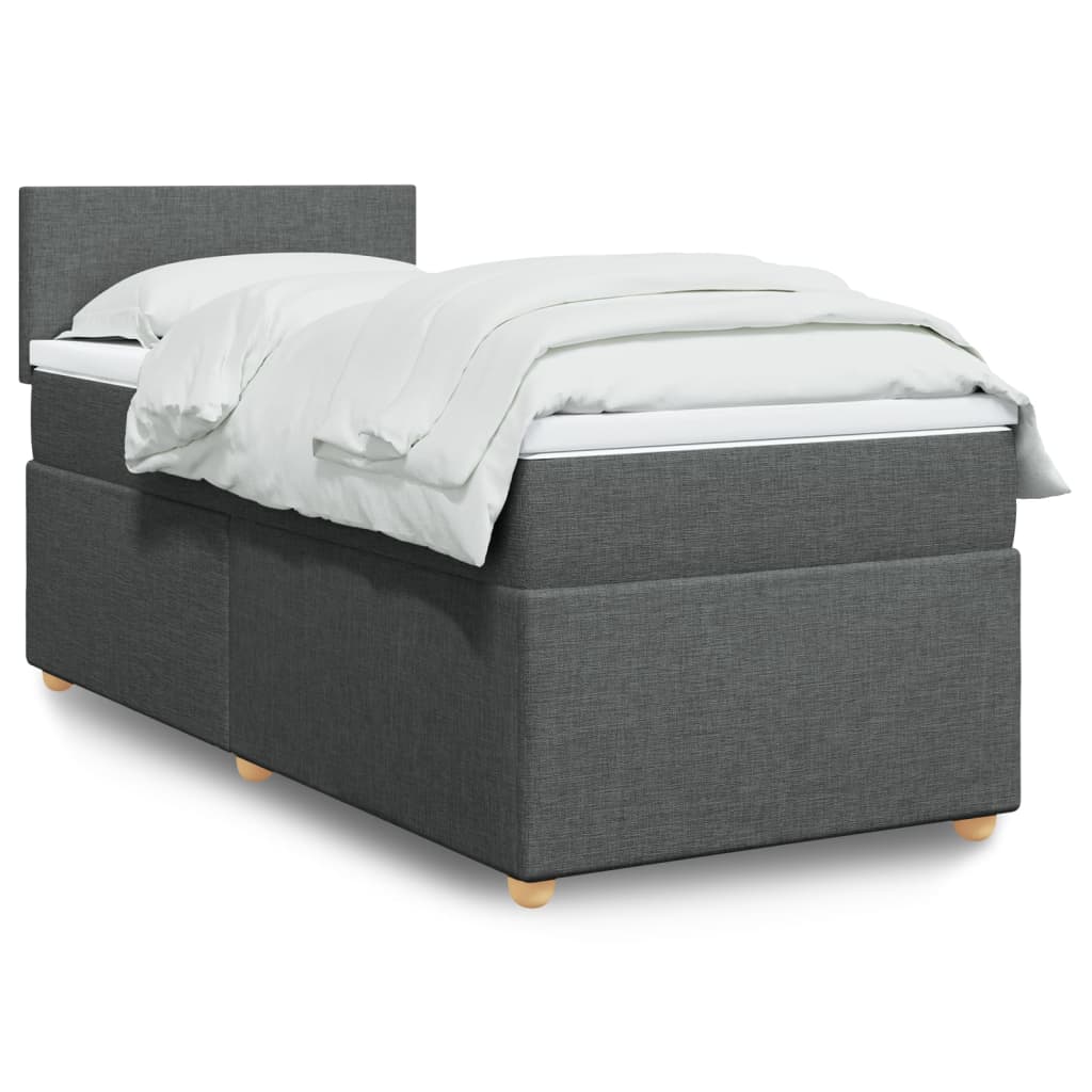 Boxspring Met Matras Stof Single (Alleen Au)
