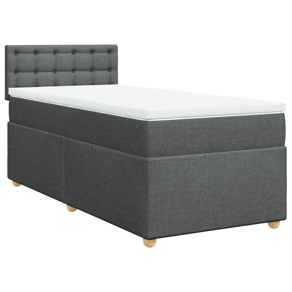 Boxspring Met Matras Stof Single
