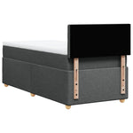 Boxspring Met Matras Stof Single
