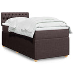 Boxspring Met Matras Stof Kleurig