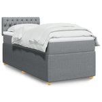 Boxspring Met Matras Stof Kleurig