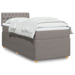 Boxspring Met Matras Stof Kleurig