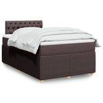 Boxspring Met Matras Stof Kleurig