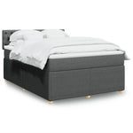 Boxspring Met Matras Stof Kleurig