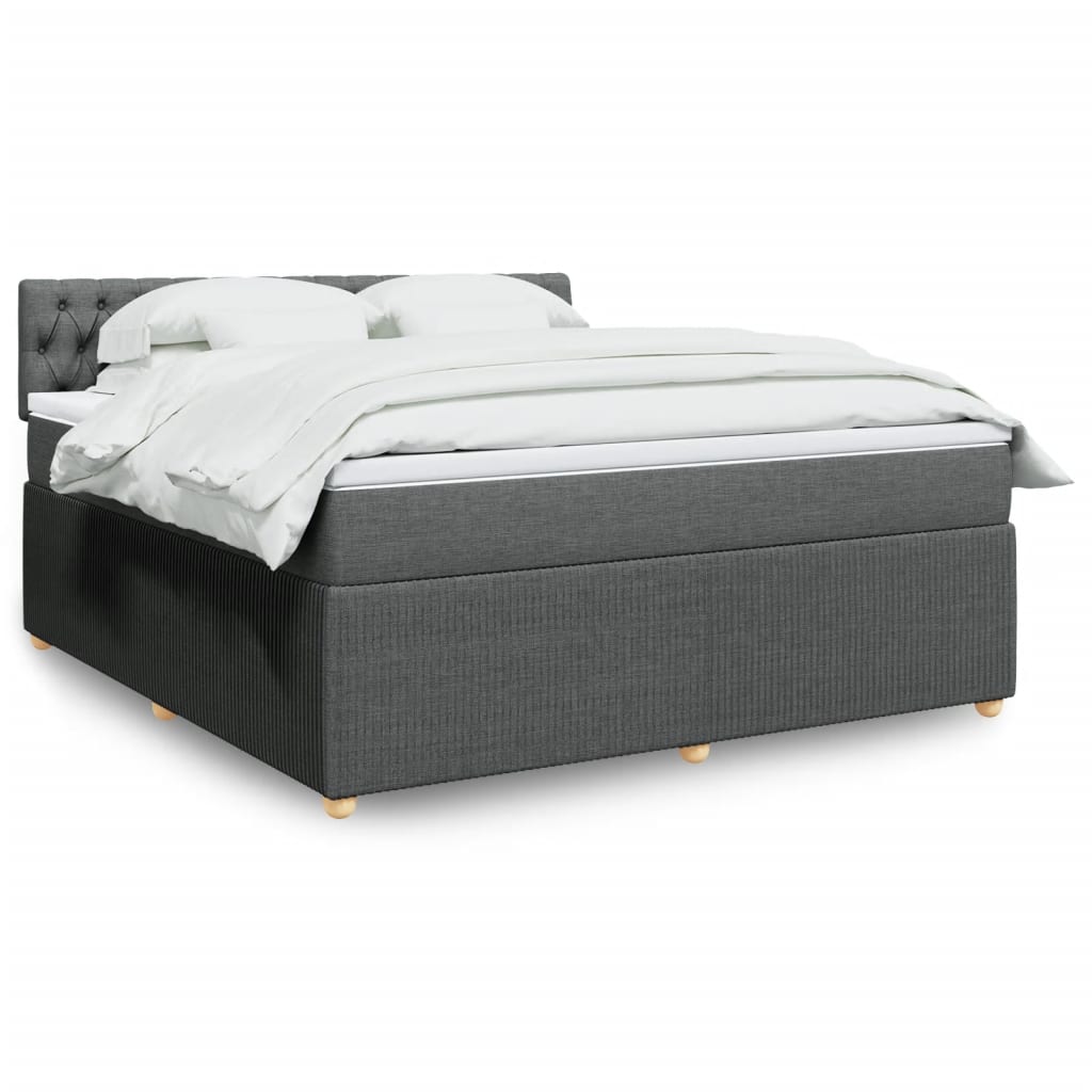 Boxspring Met Matras Stof Kleurig