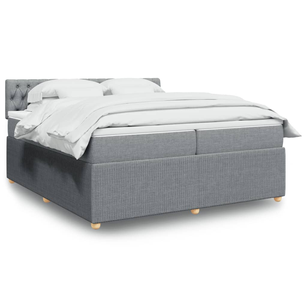 Boxspring Met Matras Stof Kleurig