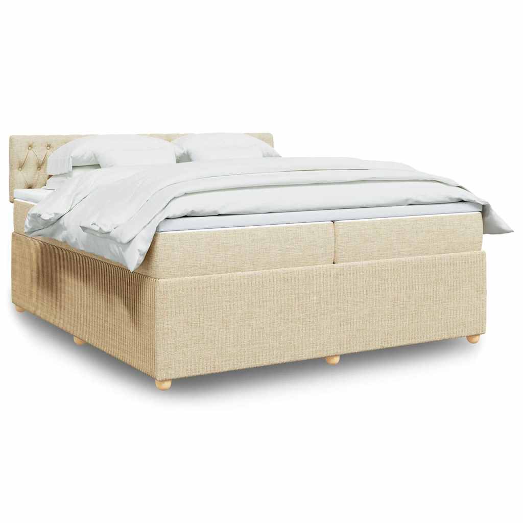 Boxspring Met Matras Stof Kleurig