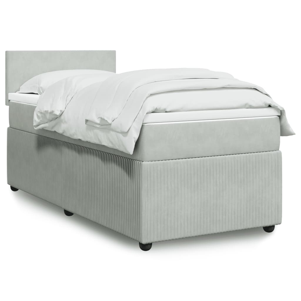 Boxspring Met Matras Fluweel