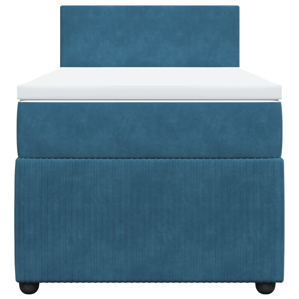 Boxspring Met Matras Fluweel