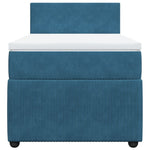 Boxspring Met Matras Fluweel